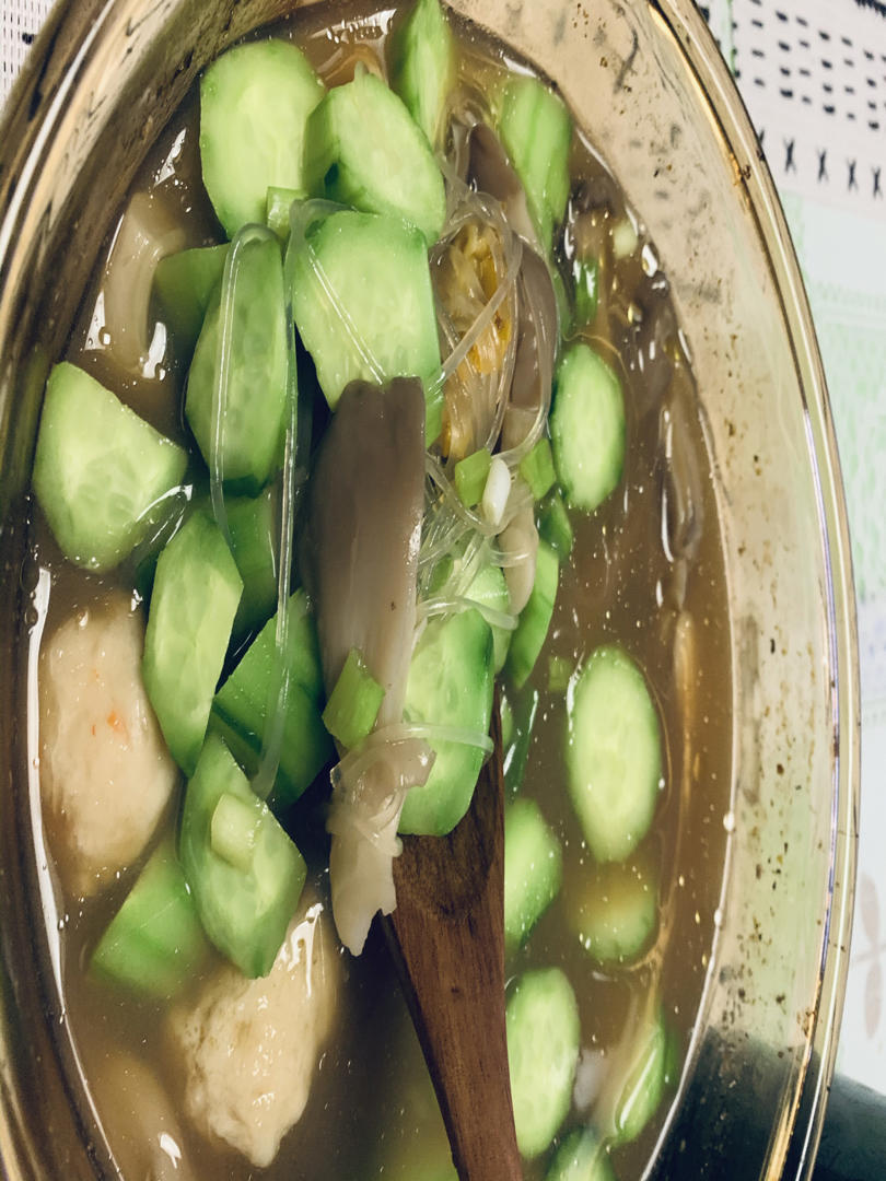 蛤蜊丝瓜味噌汤
