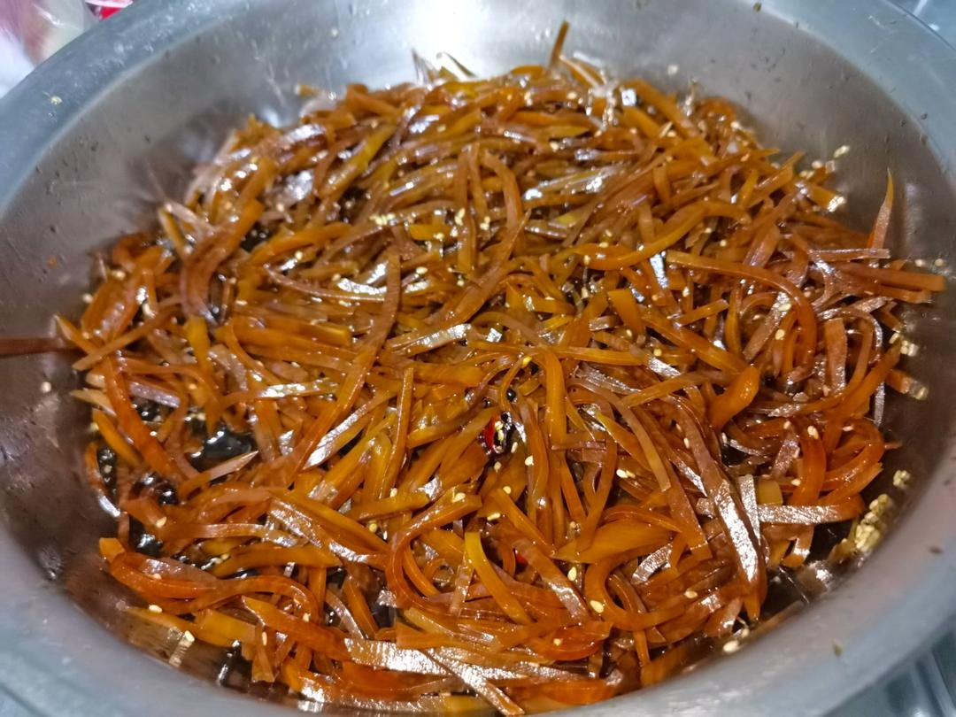 不一样的泡咸菜丝