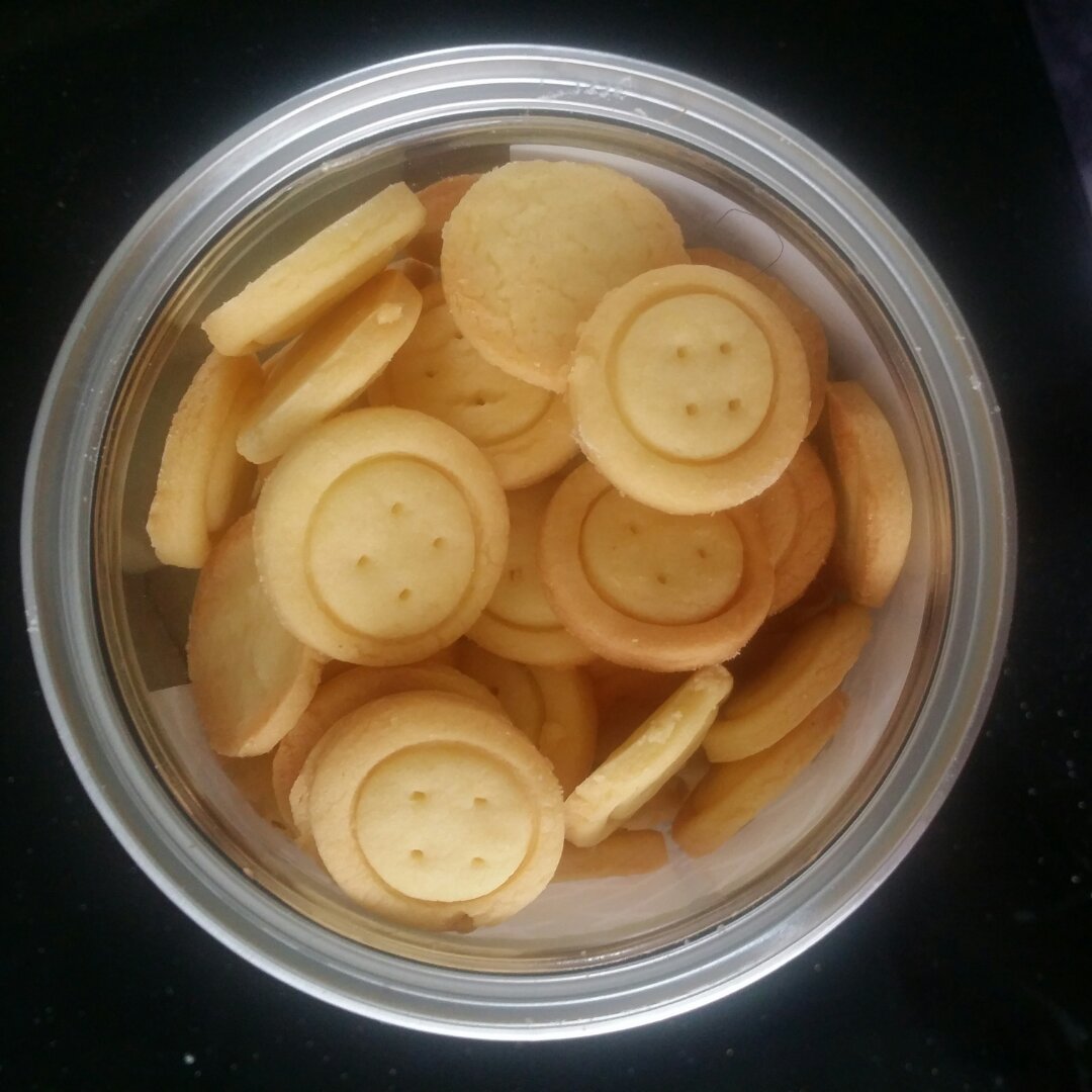 蛋黄纽扣小饼干