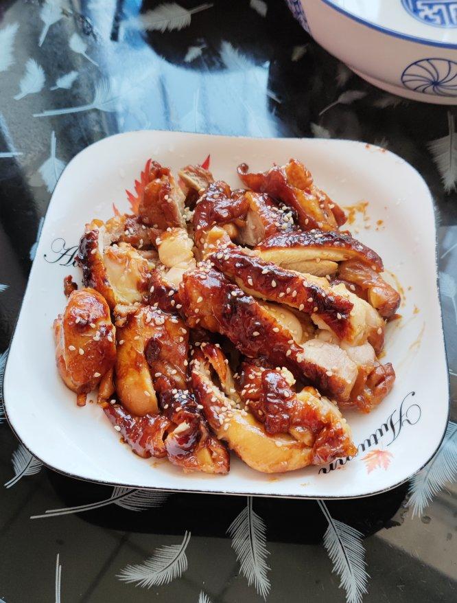 不用照烧酱的照烧鸡腿肉