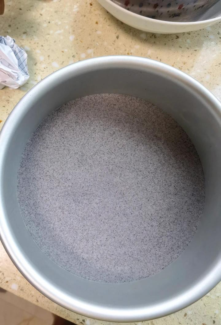 零难度 健康美味的黑米糕（简单好做）