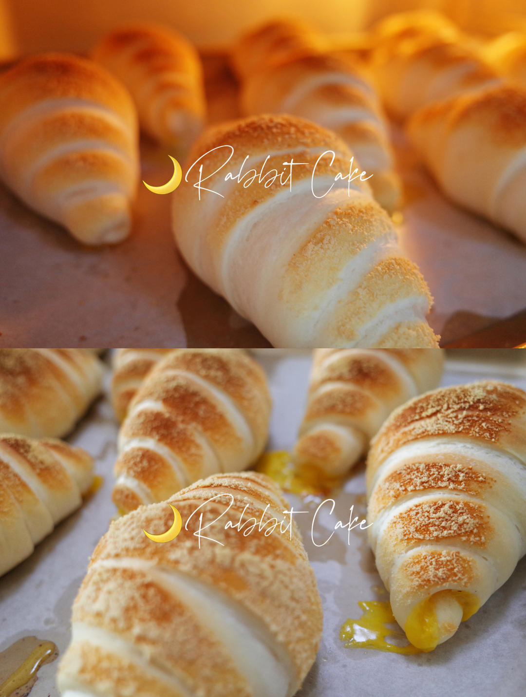 蒜香芝士海盐卷｜盐面包｜盐可颂