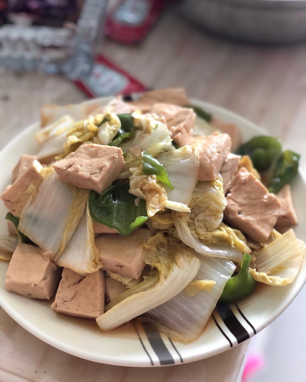 白菜炖豆腐