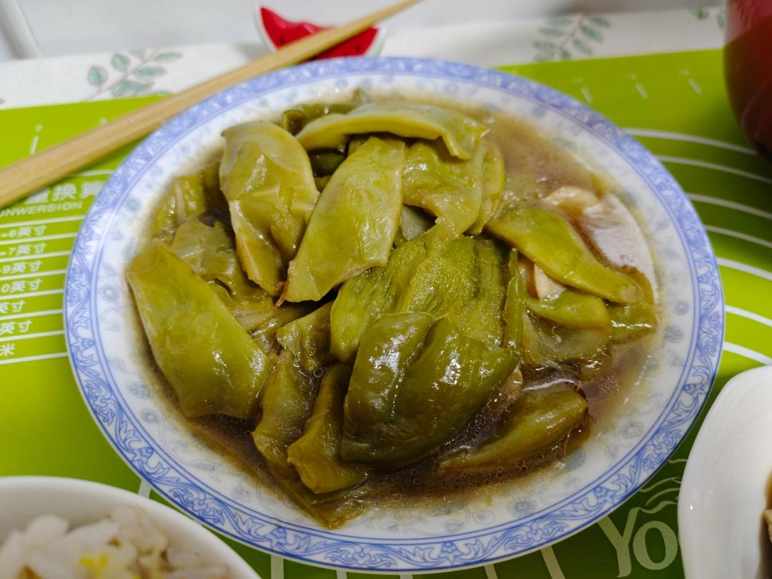 超级好做好吃的【素烧油豆角】