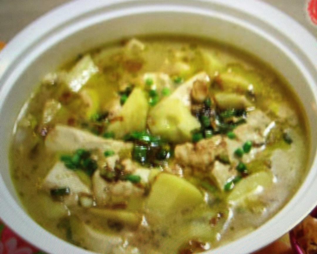 土豆炖豆腐
