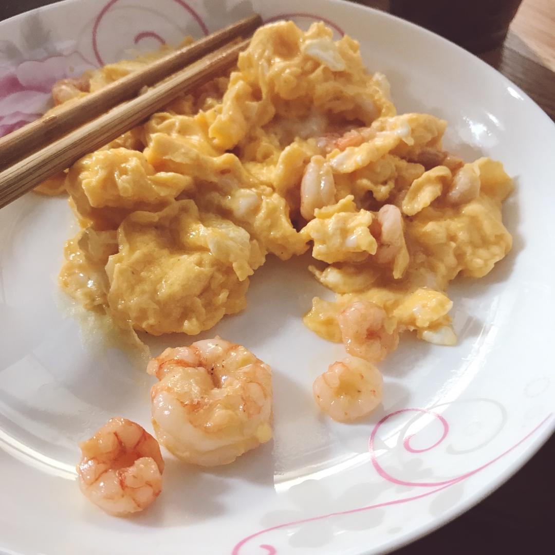 虾仁滑蛋