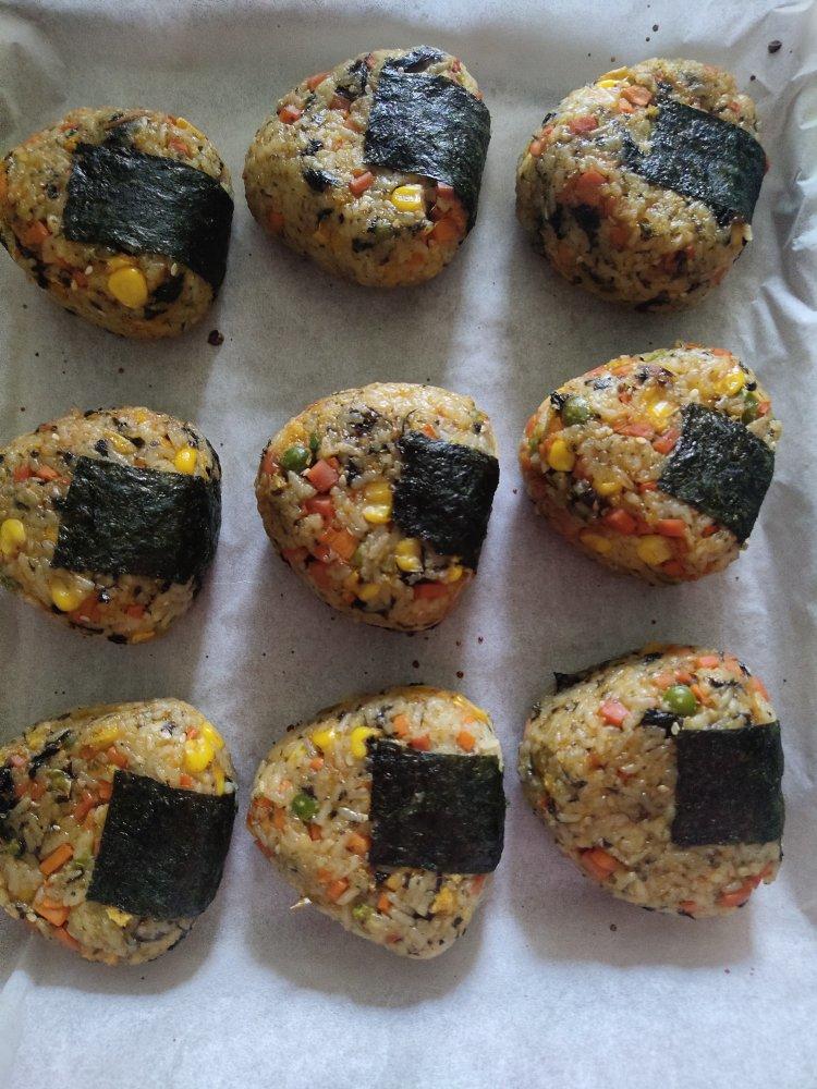 🔥日式爆浆芝士烤饭团『快手便当』