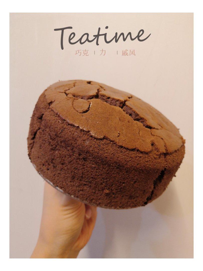 不消泡的巧克力戚风胚/「戚风及其衍生」烘焙视频蛋糕篇2