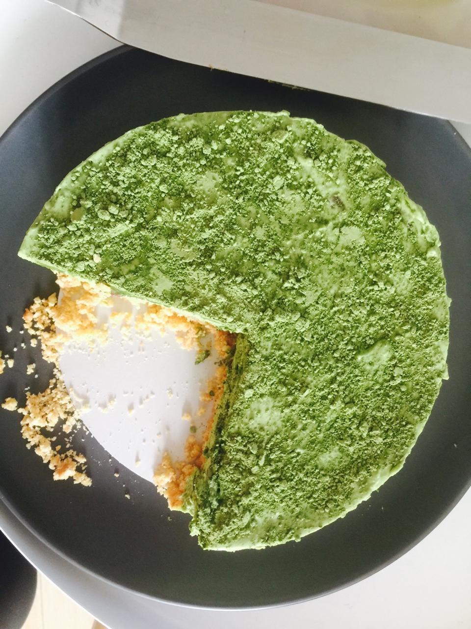 抹茶冻芝士蛋糕