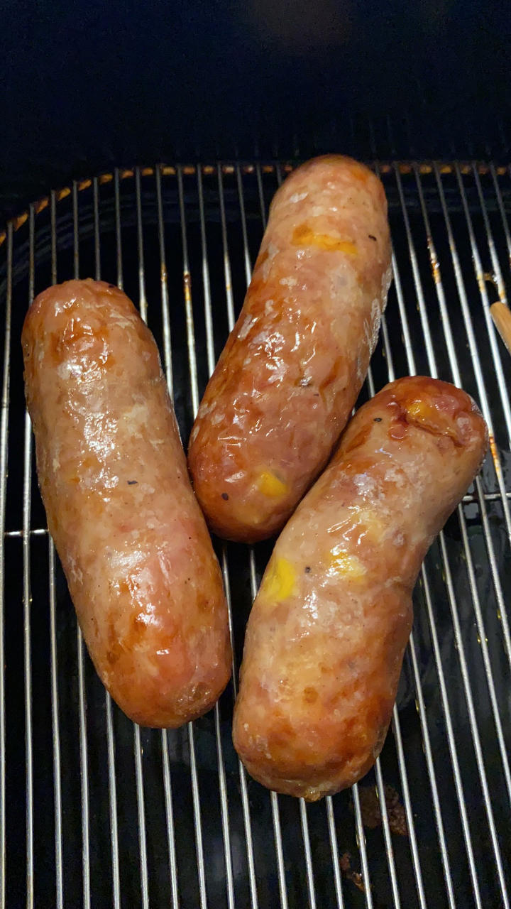 皮脆肉嫩💯咬一口爆汁的自制脆皮肠❗️健康美味好吃到转⭕️⭕️～