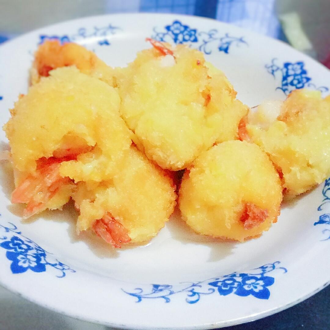 土豆虾球