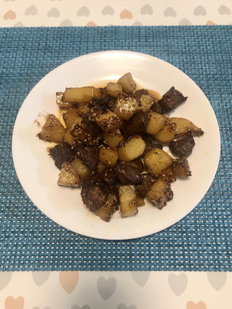 孜然牛肉土豆丁