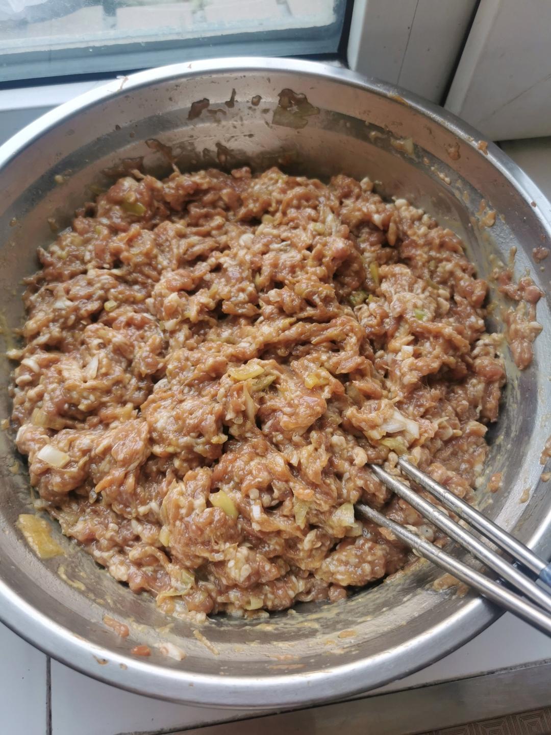 猪肉大葱饺子馅超级简单