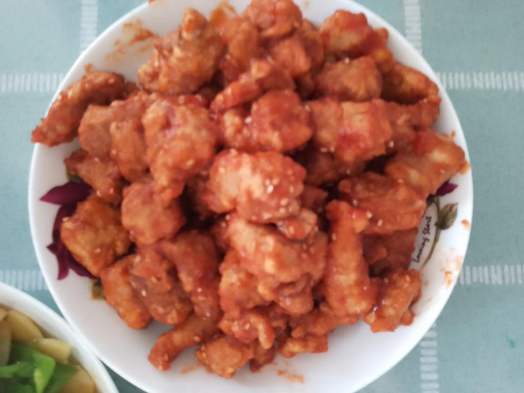 饭店里面糖醋里脊凭什么那么好吃，你看你也行