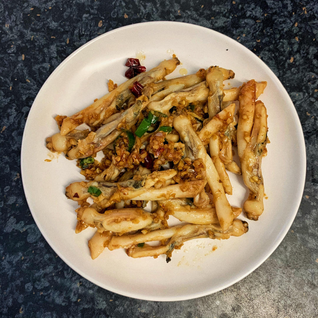 巨好吃---蒜蓉蛏子肉