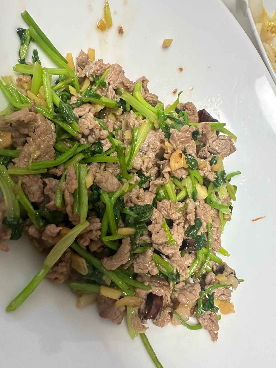 小炒黄牛肉