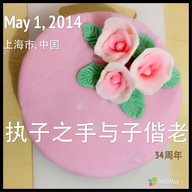 巧克力玫瑰装饰蛋糕