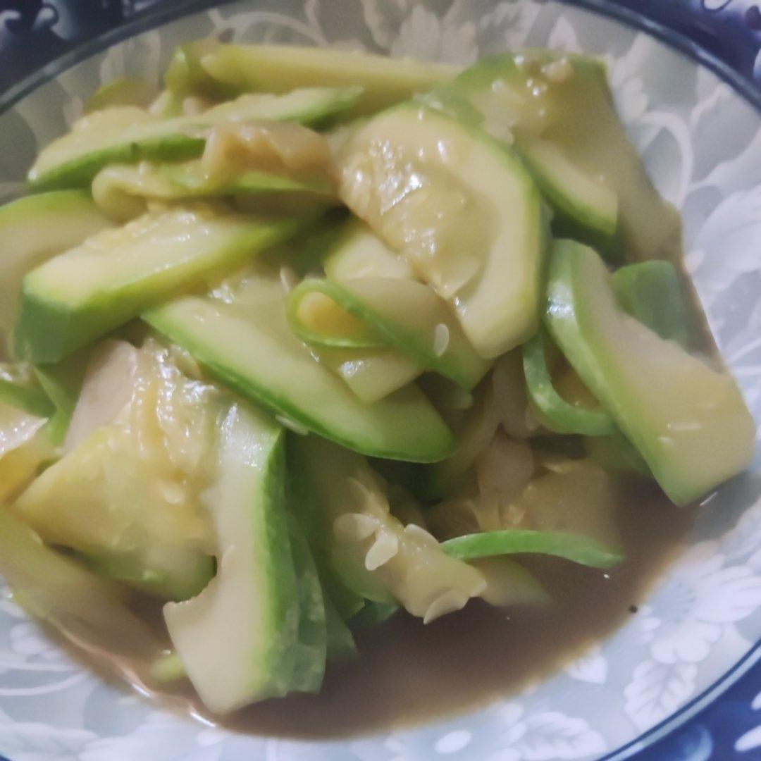 清炒西葫芦，五分钟快手菜