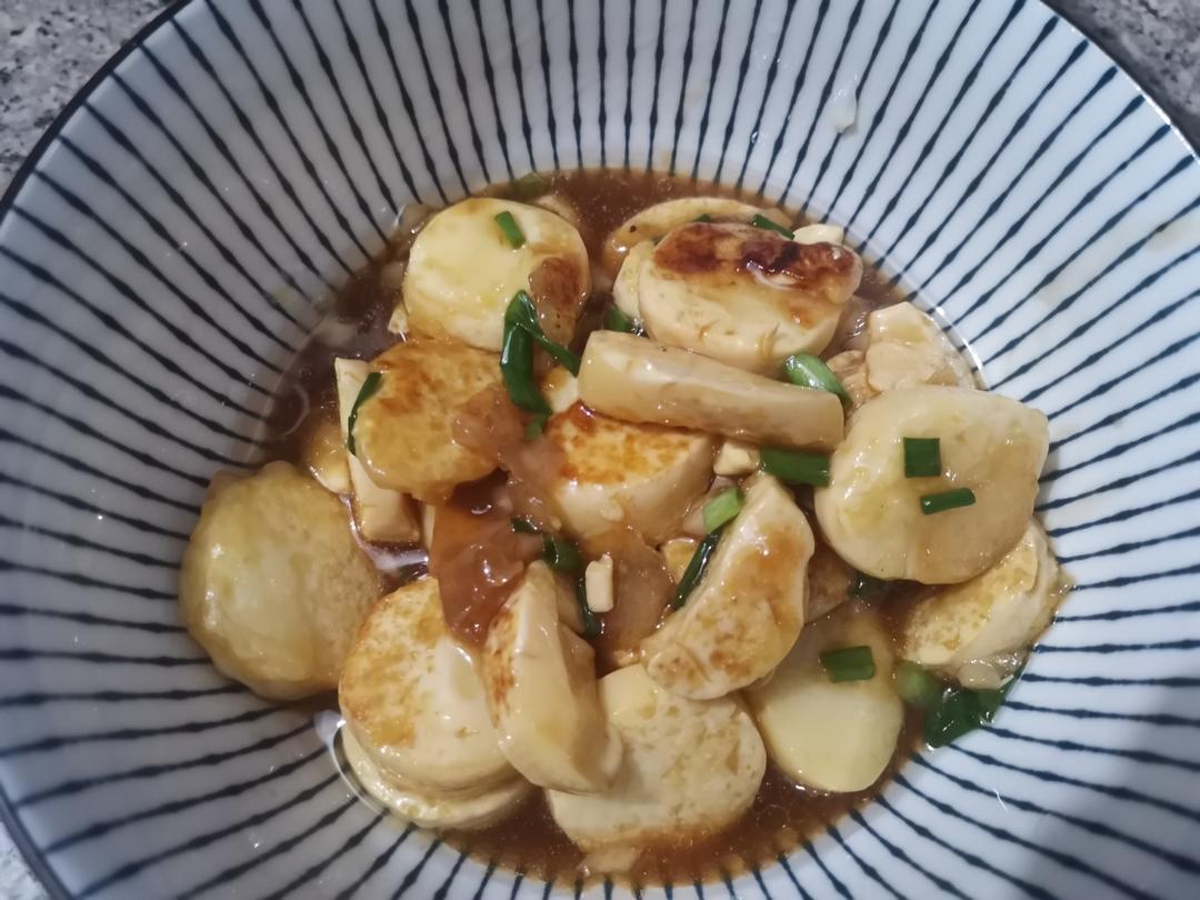 酱汁日式豆腐
