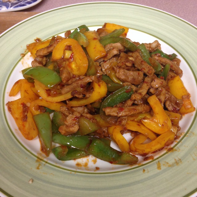 青椒肉丝