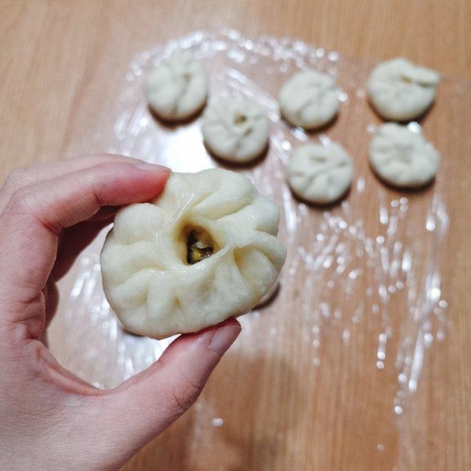中式蒸包子（面团适用于鲜肉包，馒头，菜包均可）