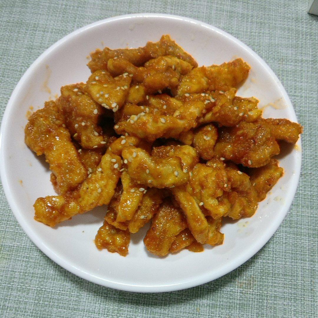 糖醋里脊(鸡胸版)