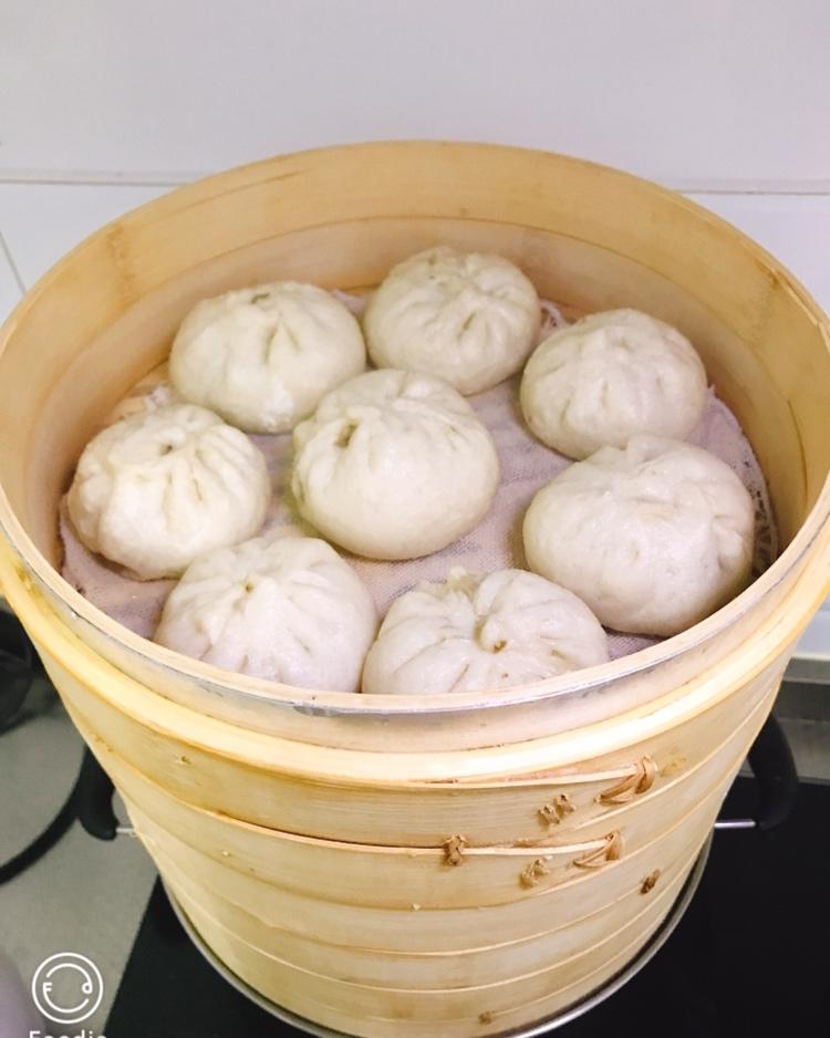 手工包子（肚脐包）