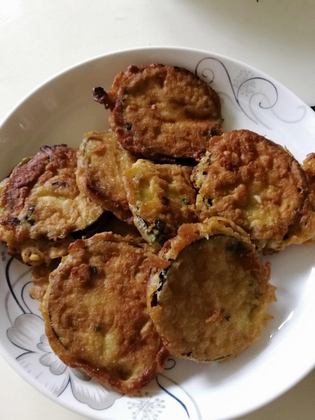 酥炸茄盒￨外酥里嫩