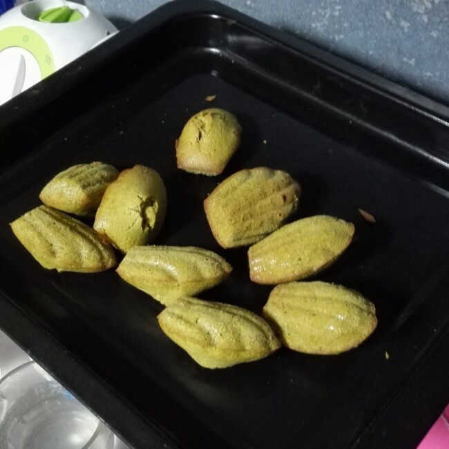 抹茶蜜豆马德琳