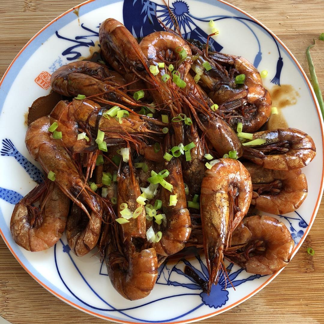 好吃又简单的红烧虾