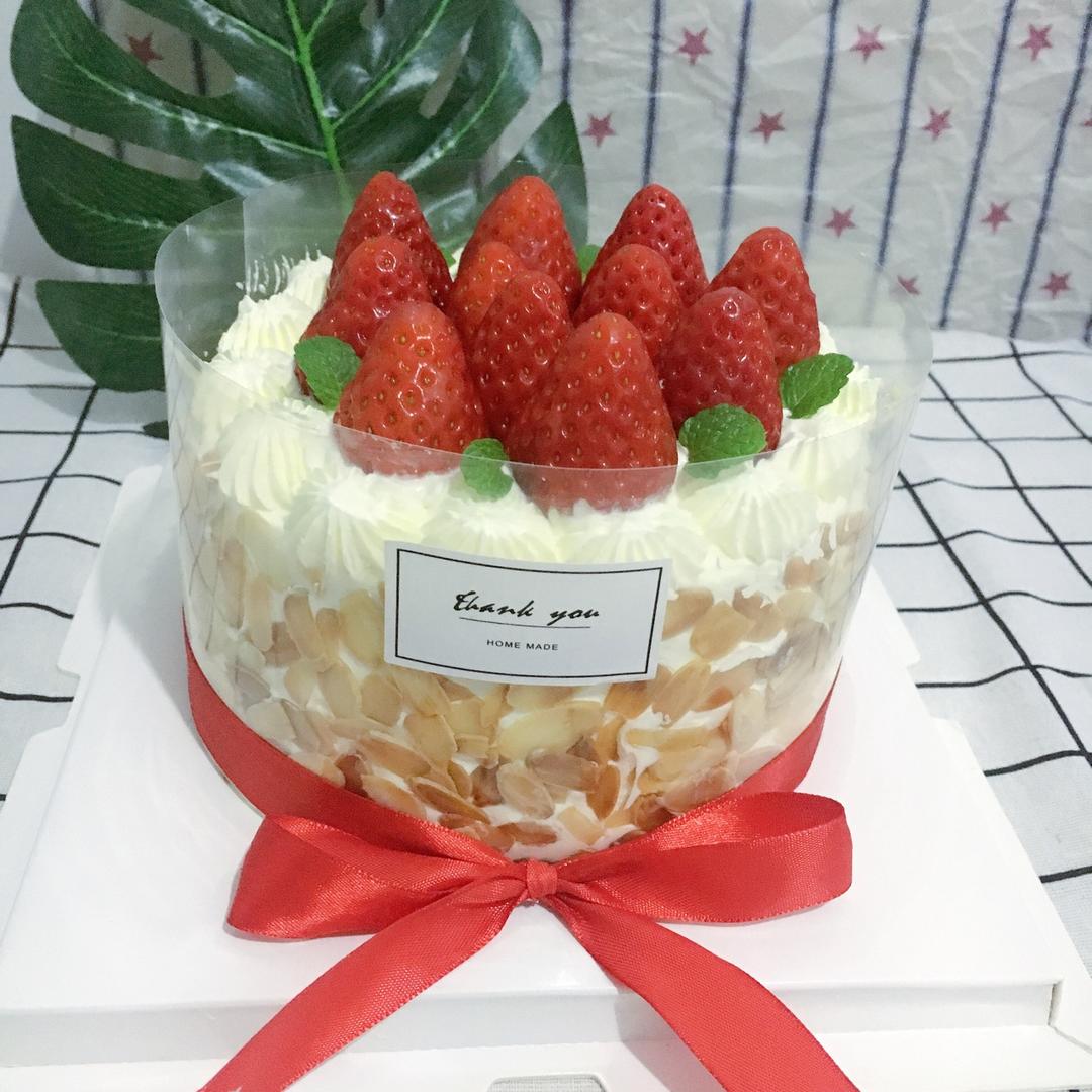 草莓淡奶油蛋糕