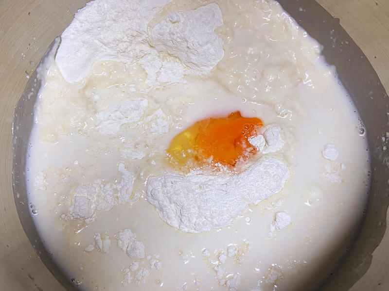 纯奶手撕吐司的做法 步骤1
