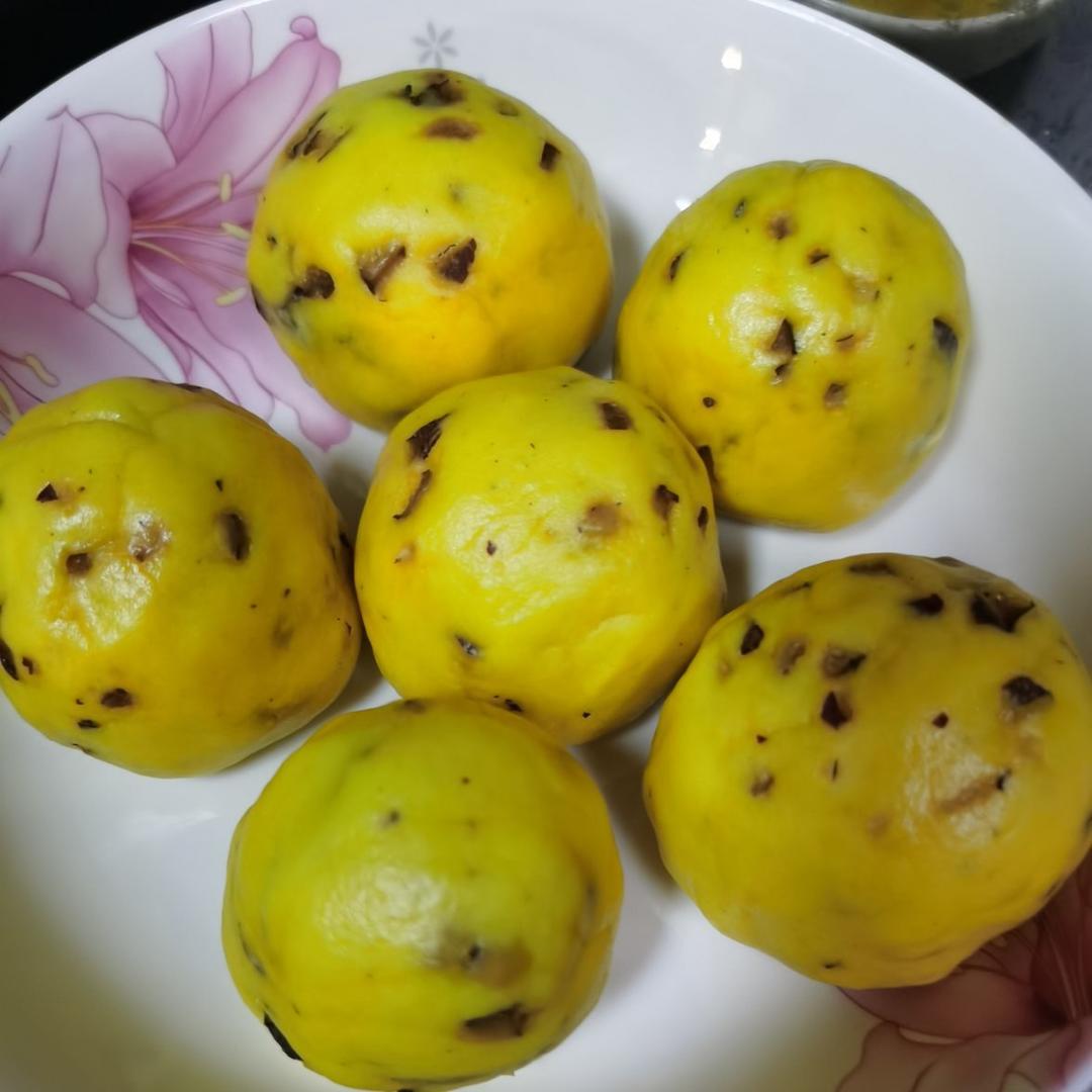 红枣玉米面窝窝头