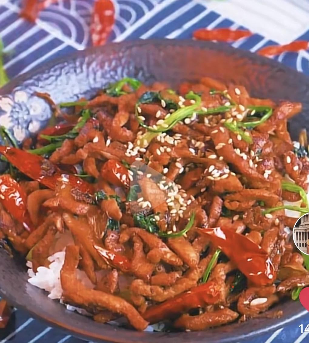 香辣肉丝的做法