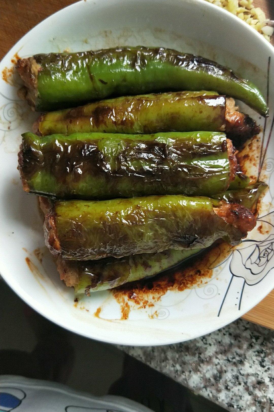 下饭菜肴--青椒酿肉