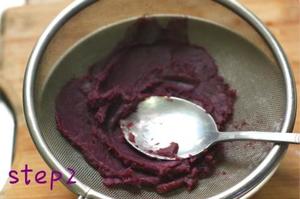 辅食：牛油果紫薯米粉的做法 步骤2