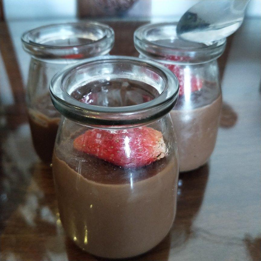 不要烤箱！不要电子秤！0难度超浓润巧克力布丁~