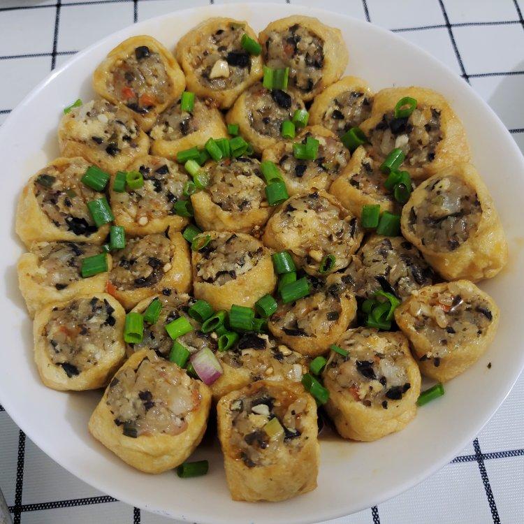 油豆泡塞肉