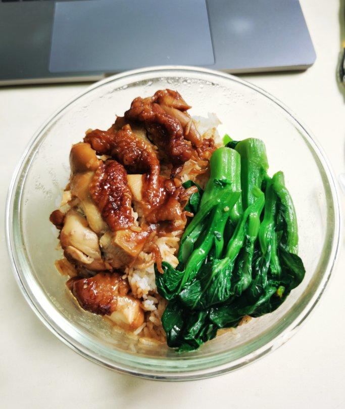 照烧鸡腿饭