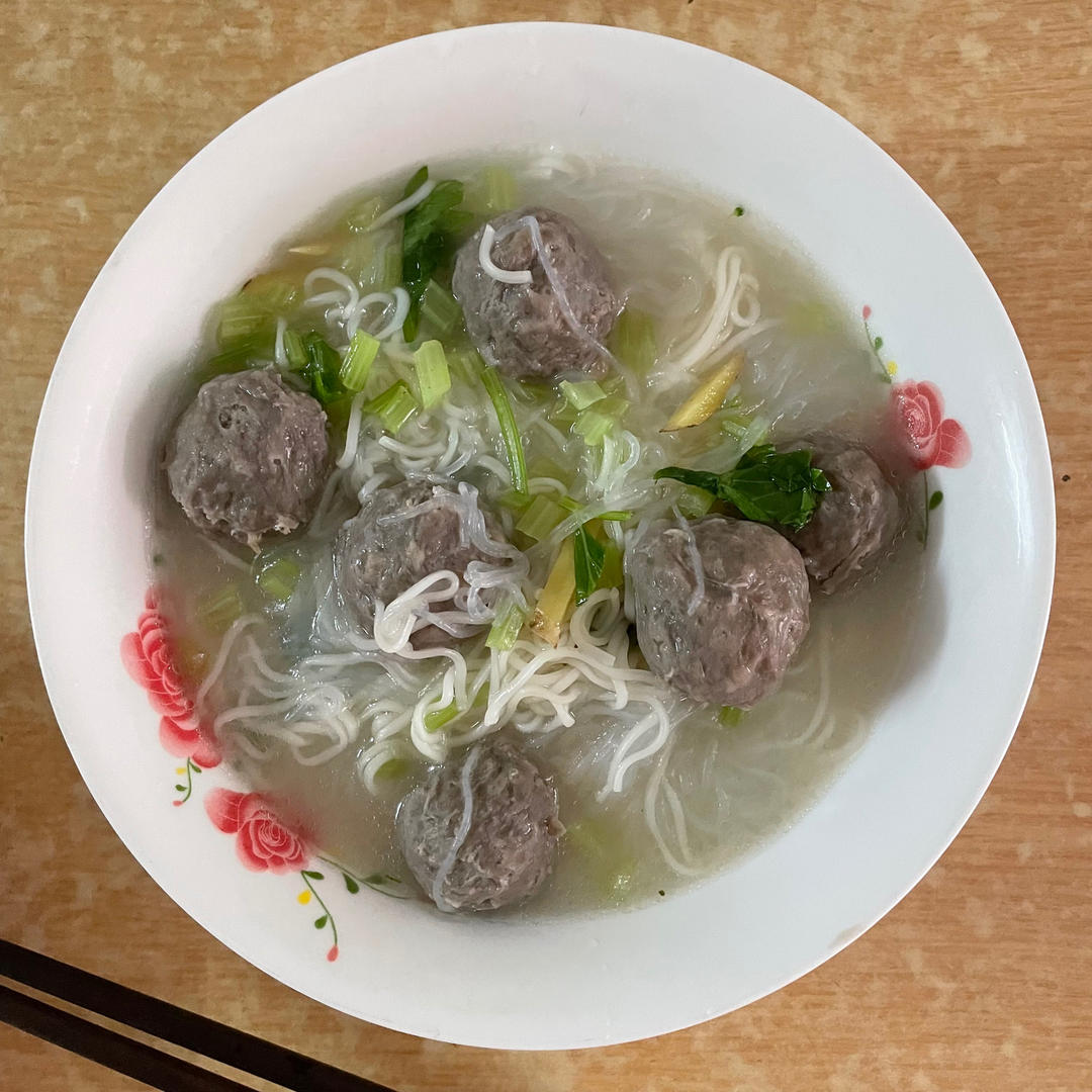 潮汕牛肉丸粉丝汤