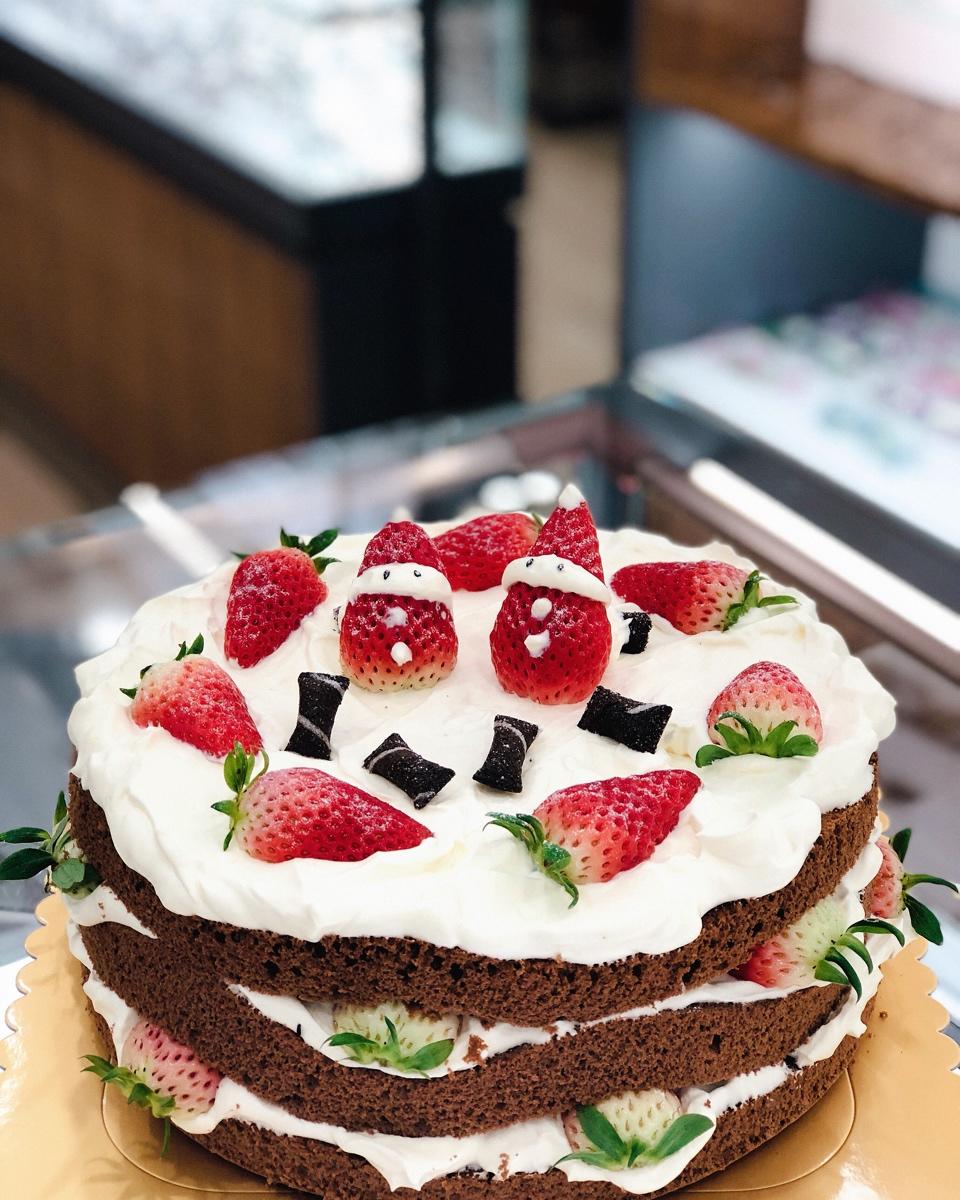 10寸可可戚风蛋糕