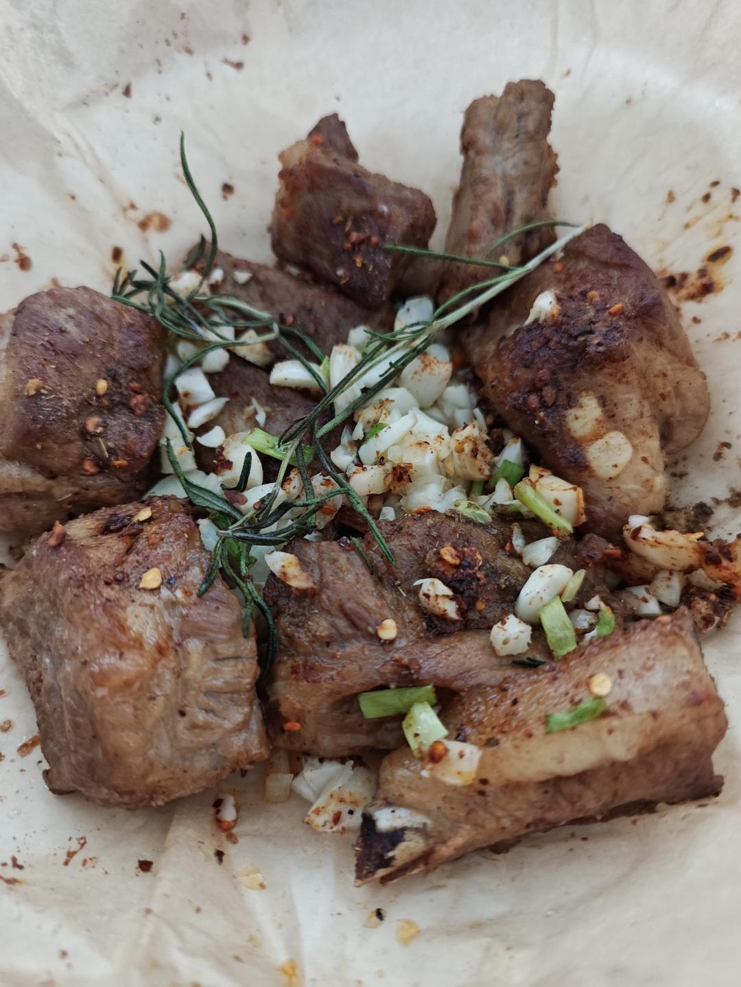 不会失手的蒜香排骨（空气炸锅版）