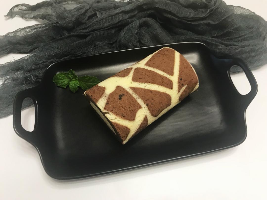 超萌长颈鹿蛋糕卷