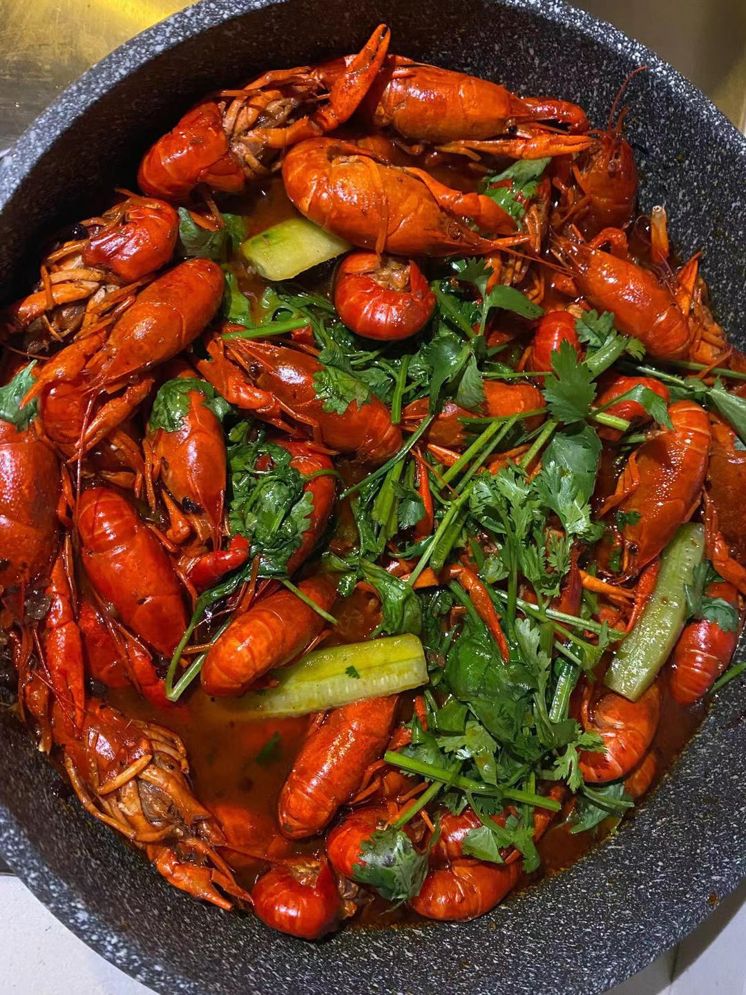 等你一生一世永不悔做的油焖小龙虾