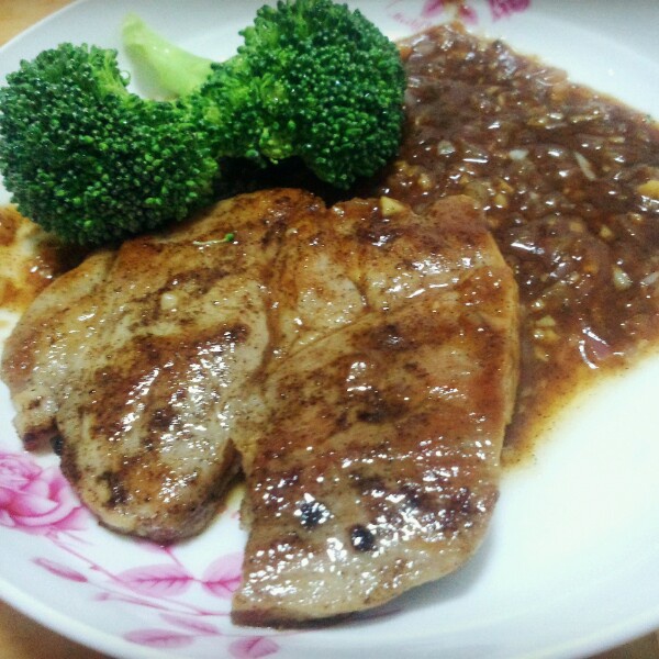 黑胡椒牛排