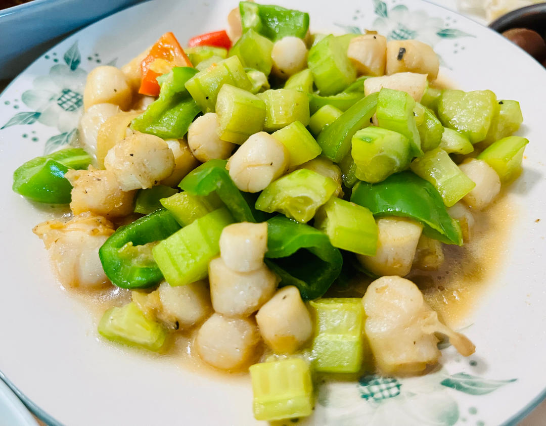 清炒扇贝黄瓜🥒