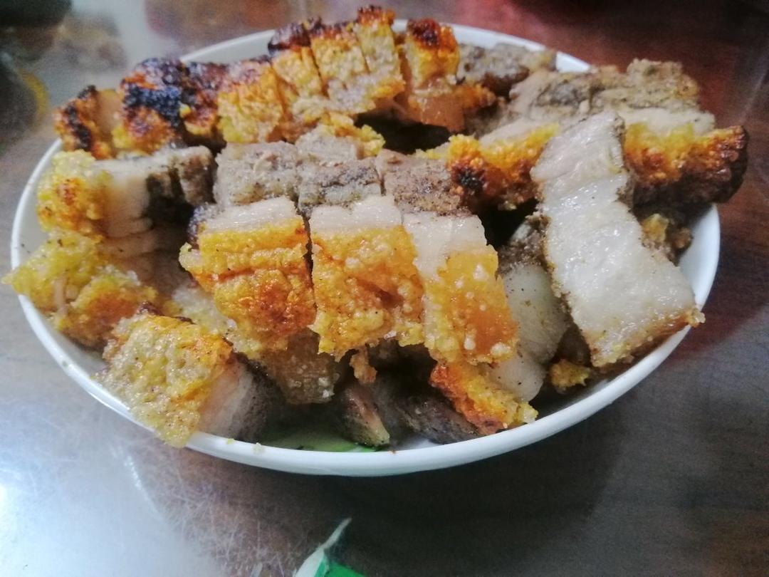 一次就成功的脆皮烧肉
