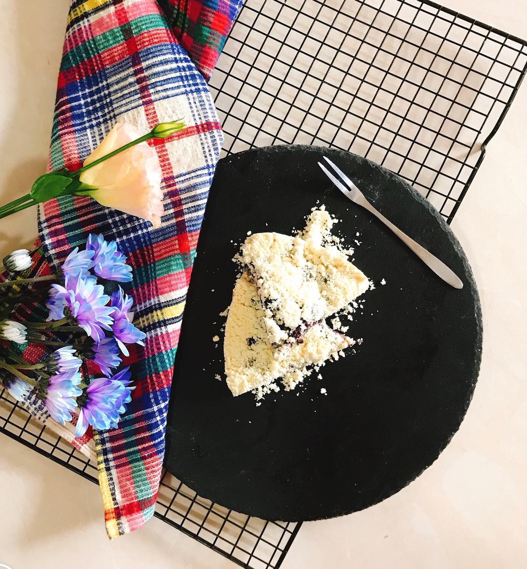 蓝莓酥粒小方块Blueberry Crumber Bars