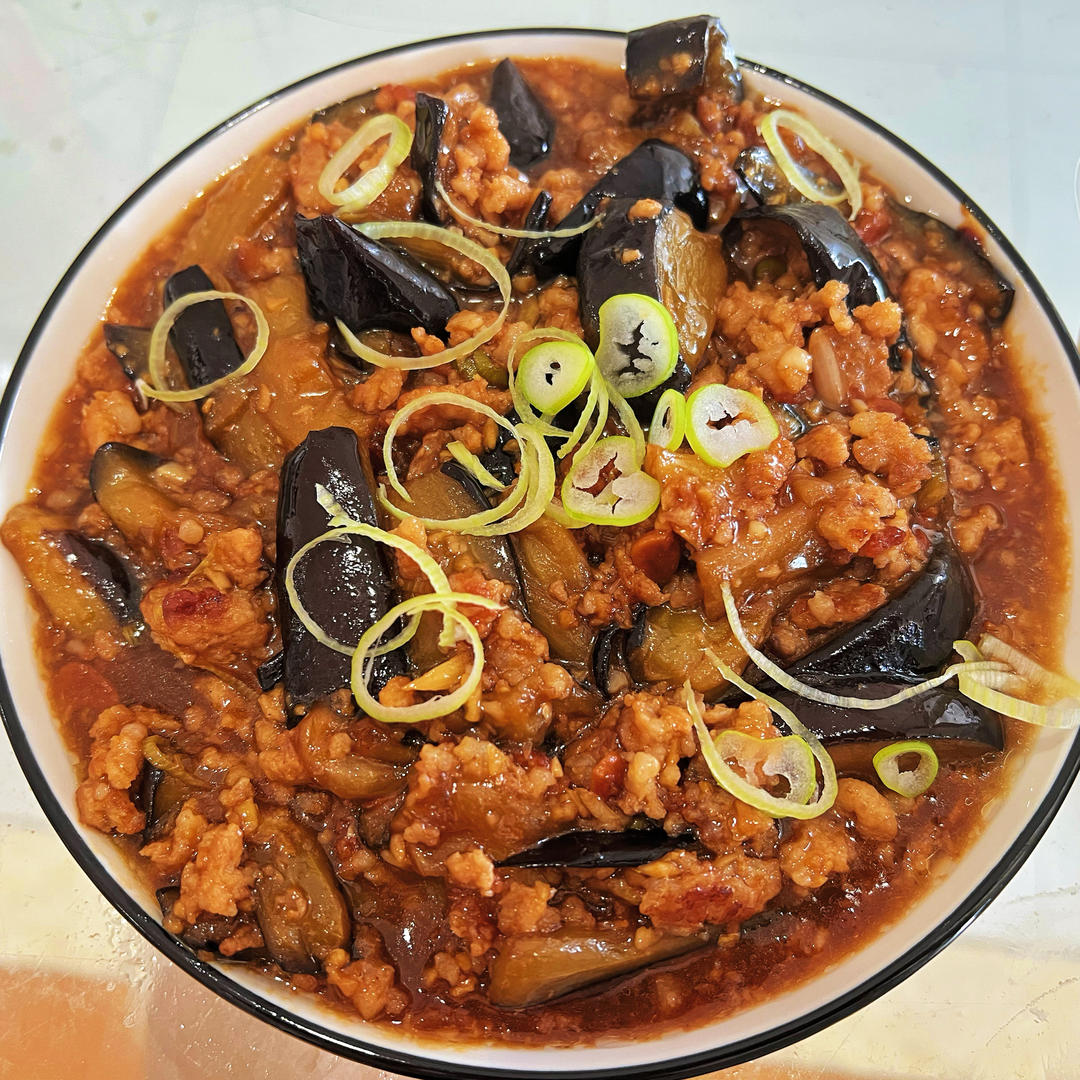 无敌好吃巨下饭的家常菜～肉沫茄子