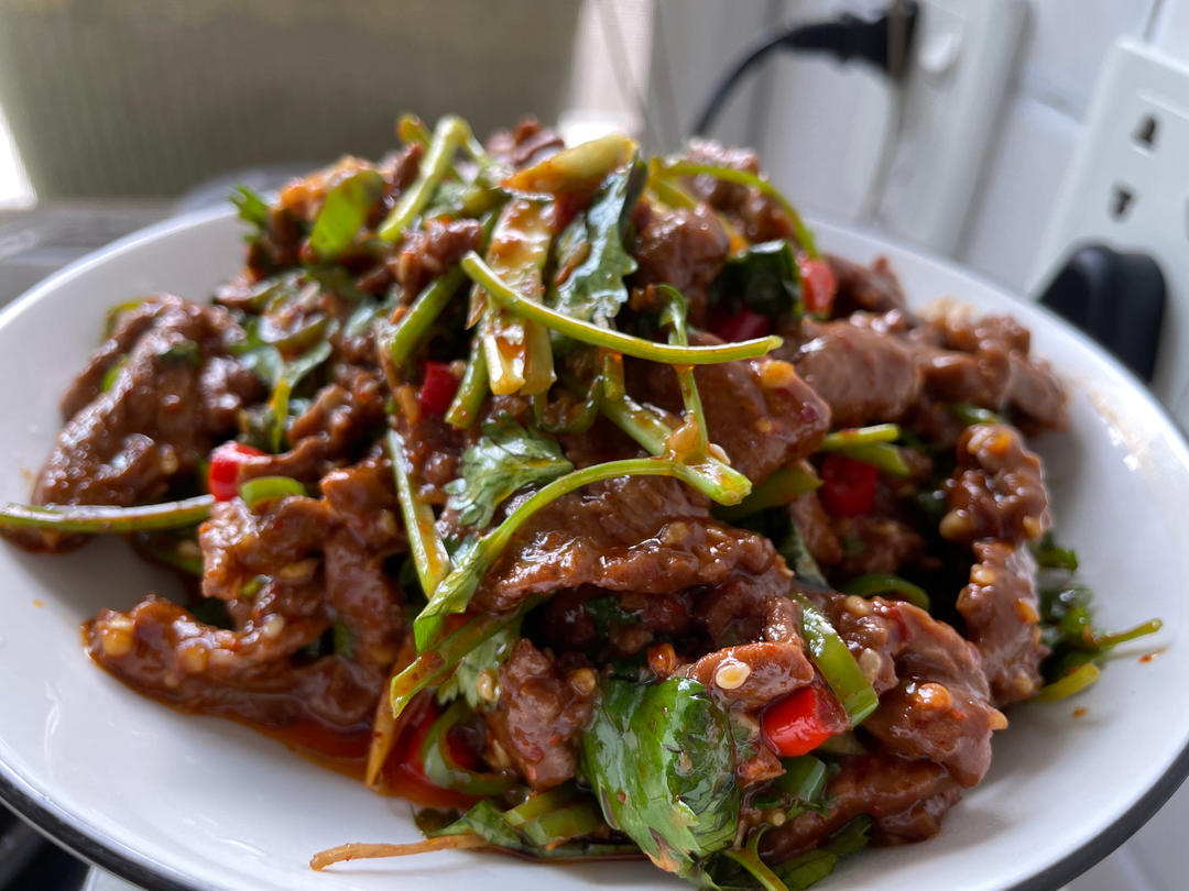 这个太绝了｜香菜拌牛肉‼️巨好吃